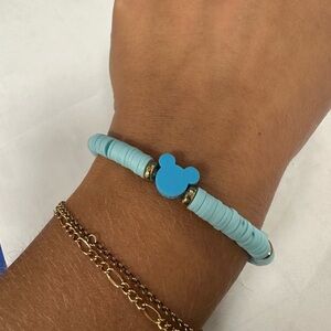 Blue and Gold Mickey Bracelet